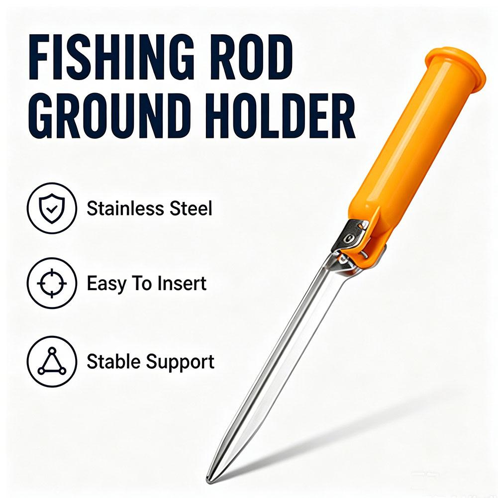 Fishing Rod Surf - 다기능 접이식 서핑 낚싯대 홀더(보관 뚜껑