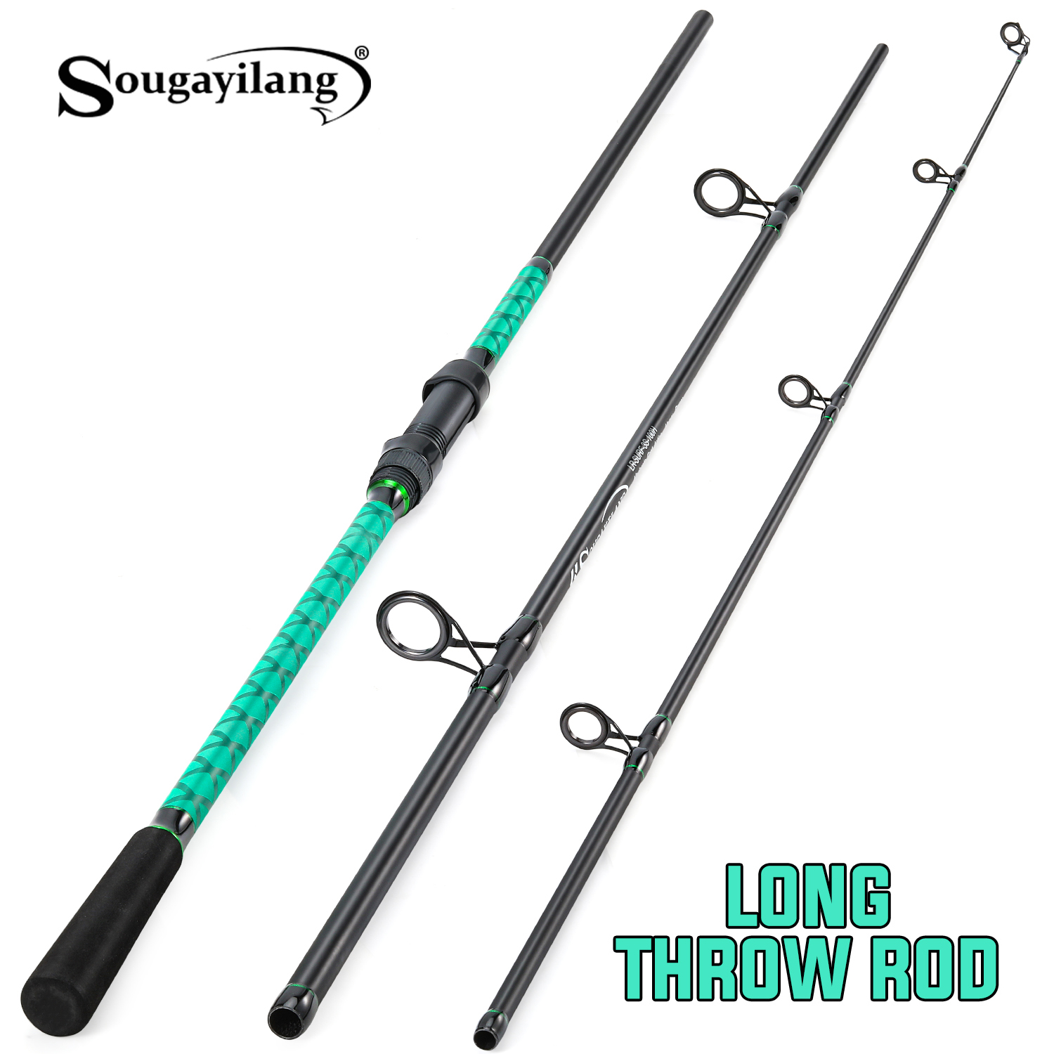 Fishing Rod Surf - Sougayilang 잉어 낚싯대 3섹션 헤비 파워