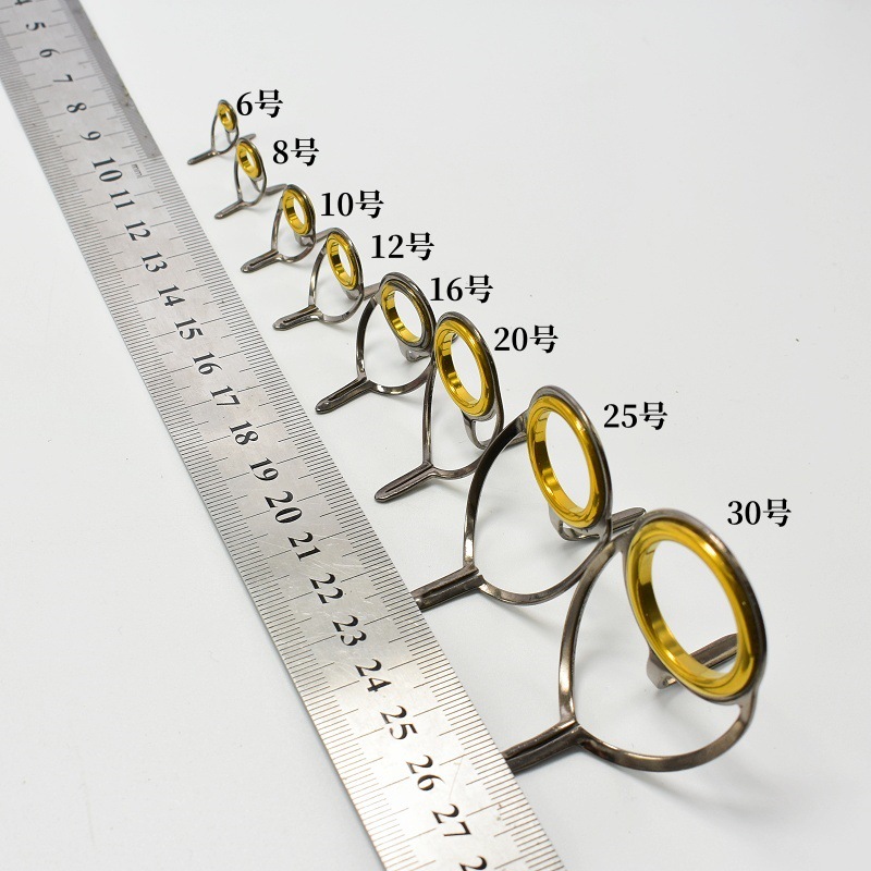 Fishing Rod Building Kit - 8개입 낚시 도구 스테인리스 스틸 수리