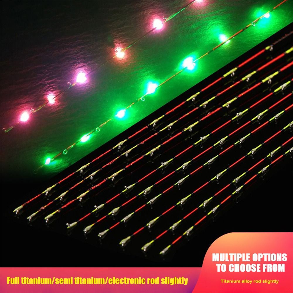 Fishing Rod Tip Replacement - 55cm LED 하프 티타늄/풀 티타늄 보트/뗏목