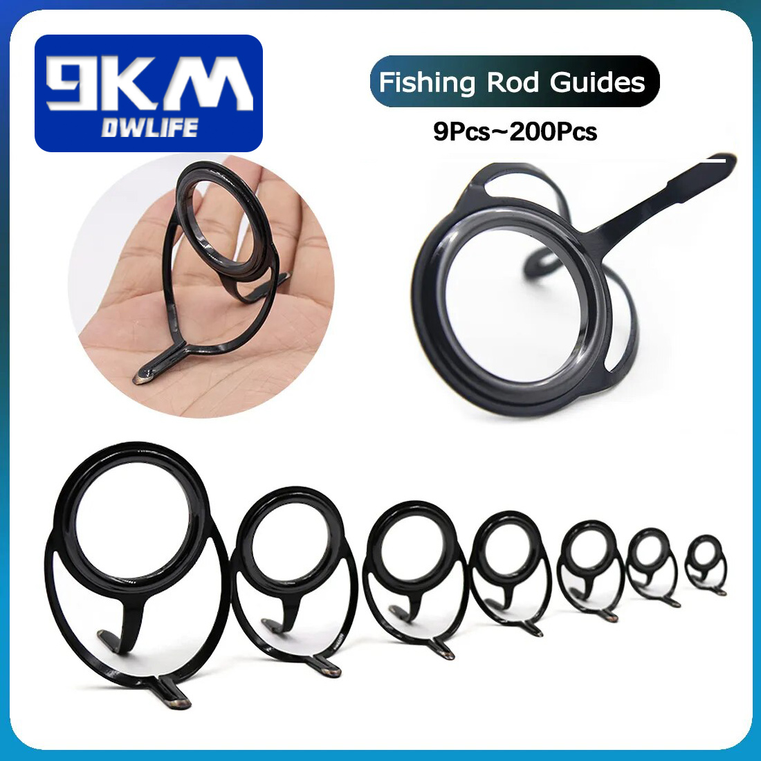 Fishing Rod Repair Kit - 낚싯대 수리 키트 스피닝로드 빌딩 부품