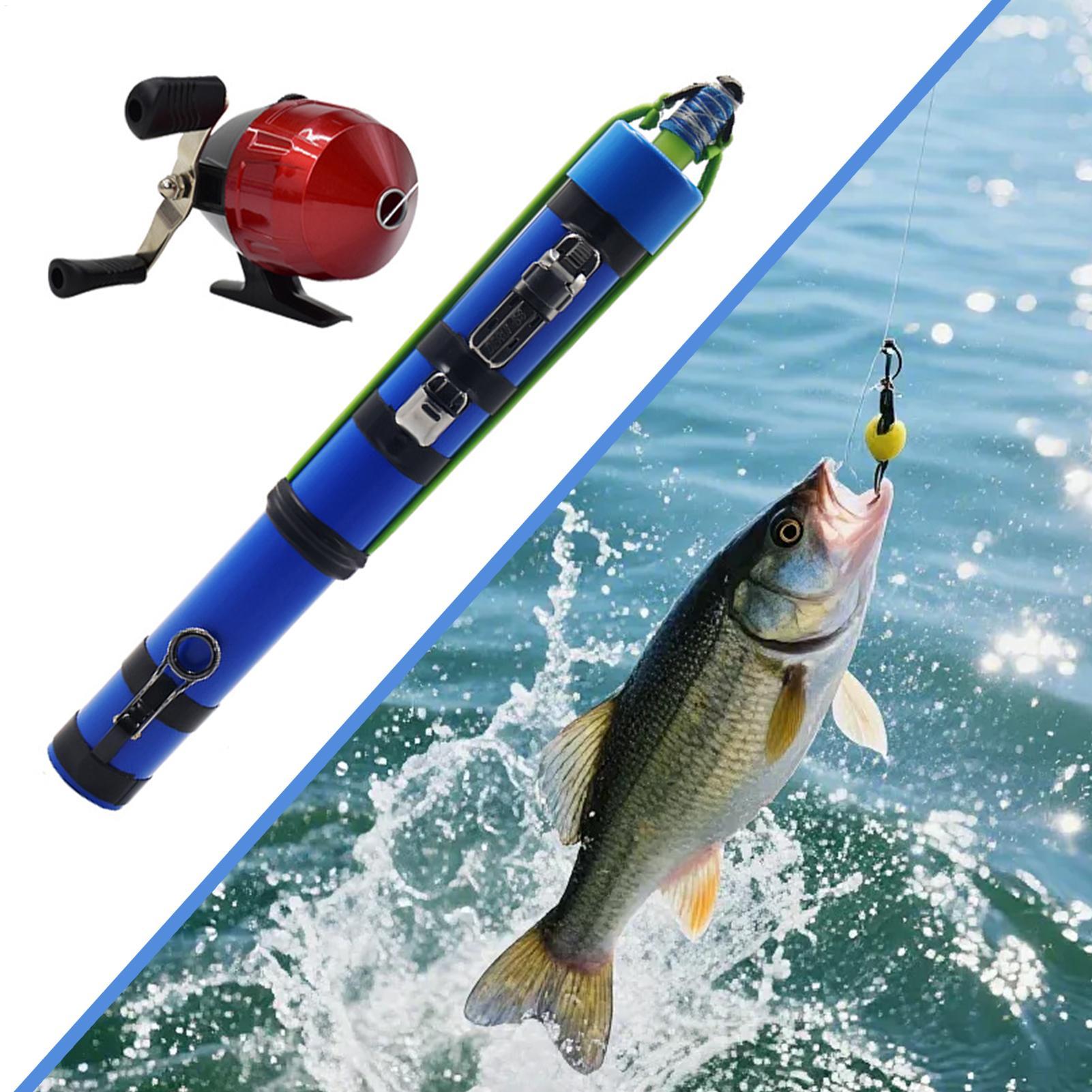 Fishing Rod Combo - 낚싯대 슬링샷 디자인 컴팩트 낚시 도구