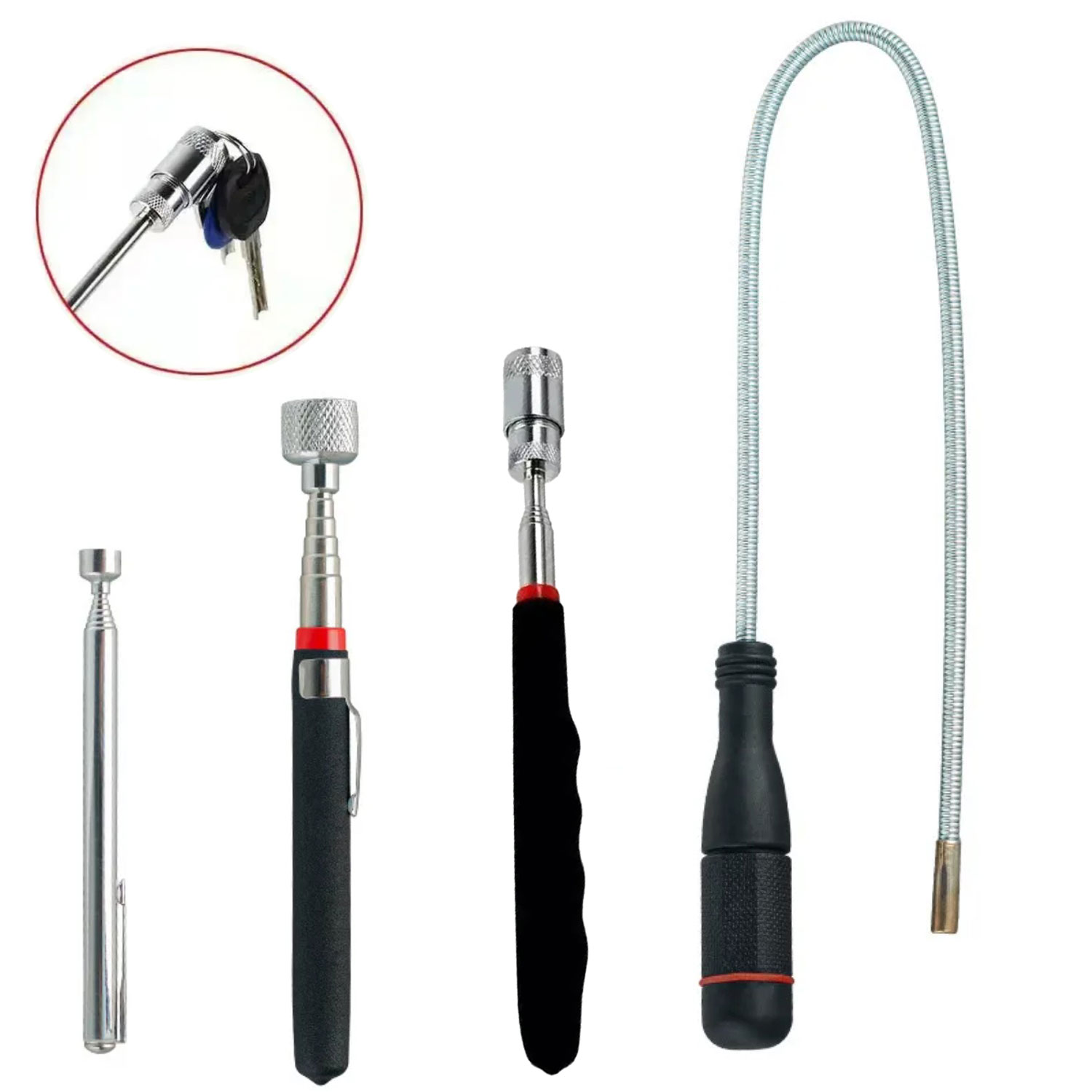 Fishing Rod Travel - 조절 가능한 픽업 로드, 나사, 너트,