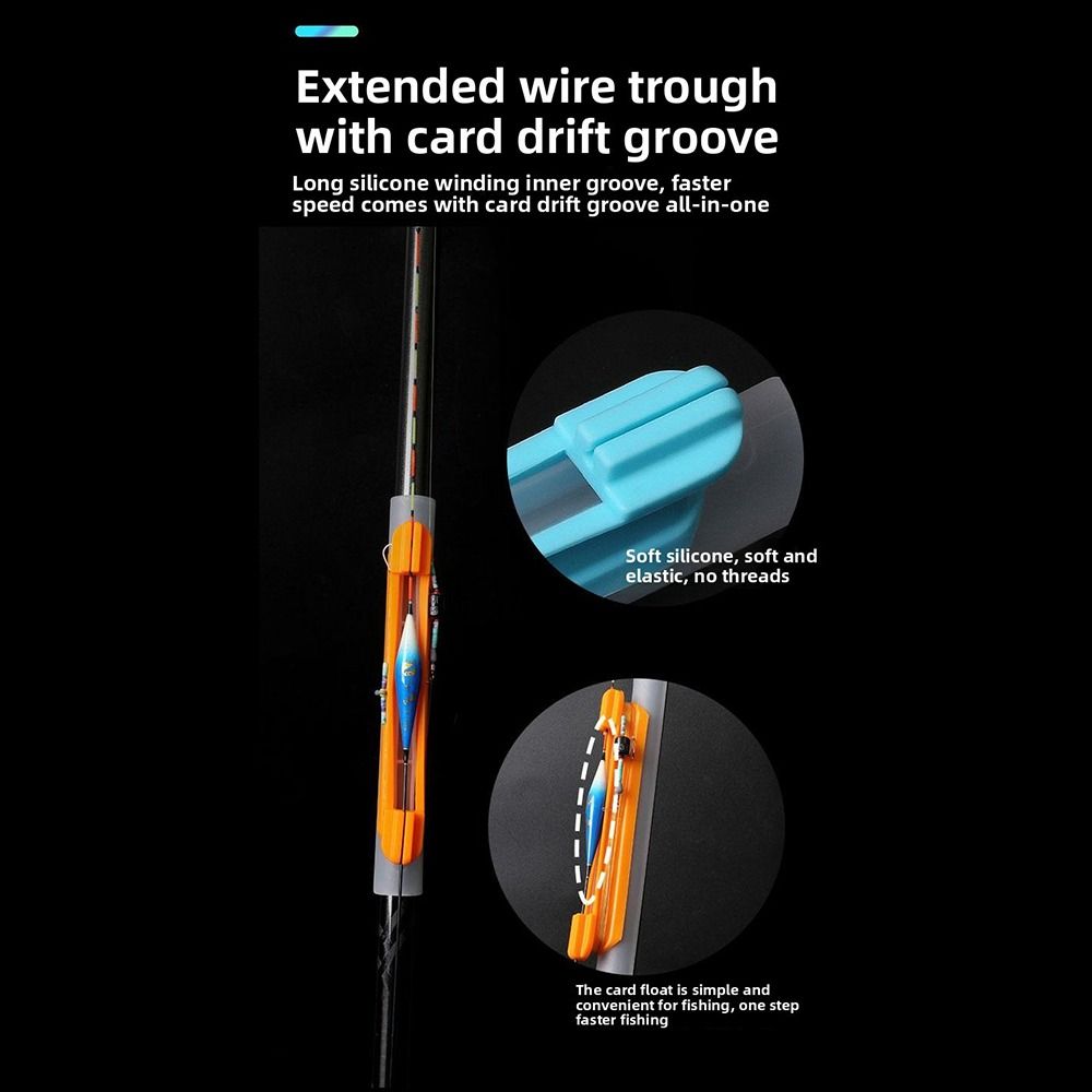 Fishing Rod Repair Kit - 2개 랜덤 색상 낚시 도구 폴