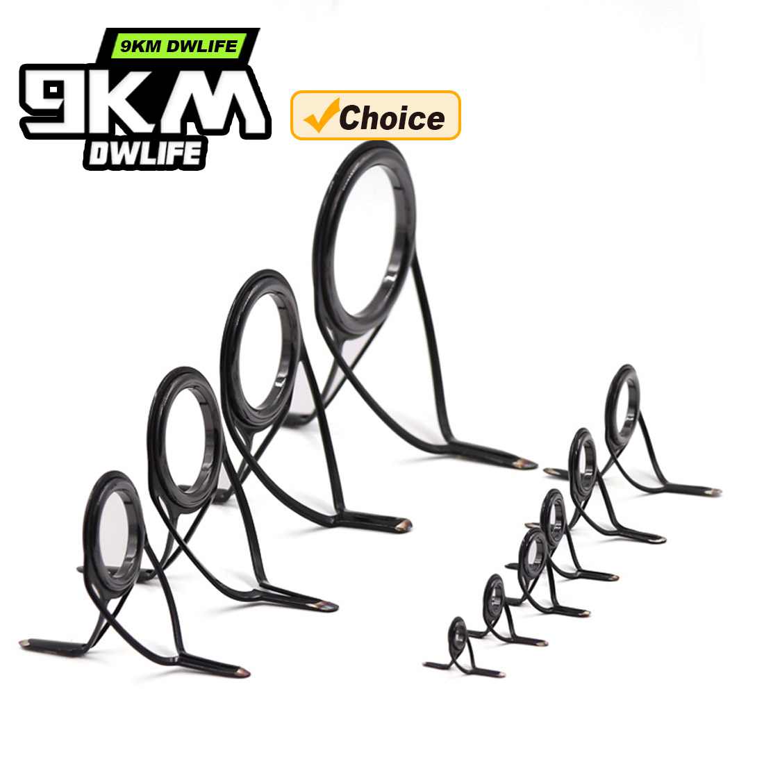 Fishing Rod Repair Kit - 9KM OB 곡선형 로드 가이드 키트
