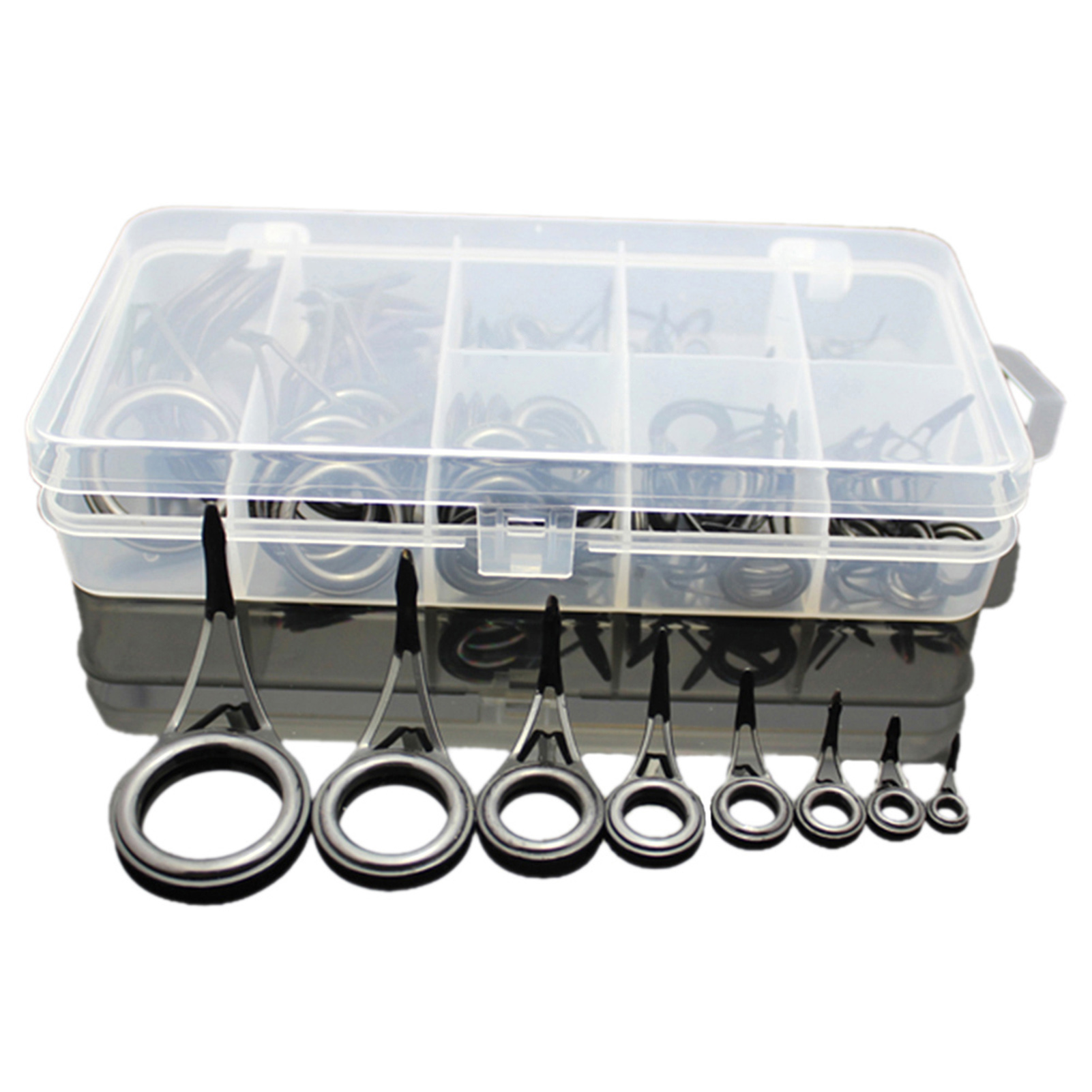Fishing Rod Spinning - 75pcs 다양한 크기 낚싯대 가이드 팁