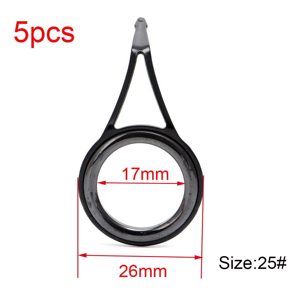 Fishing Rod Tip Replacement - 타원형 3mm-23mm 내경 스테인리스 스틸 낚싯대