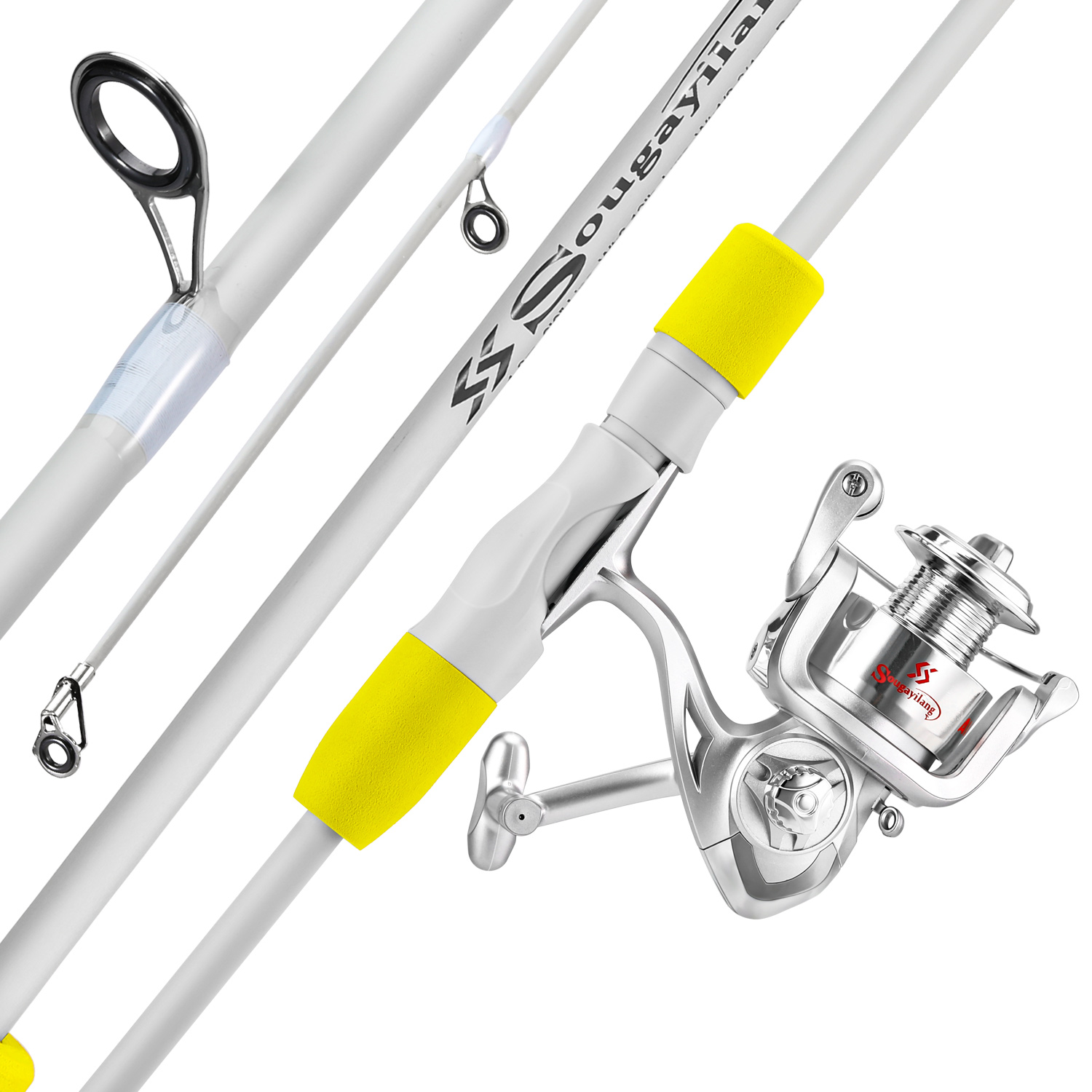Fishing Rod Carbon Fiber - 수게일랑 2절 스피닝 낚싯대 및 낚시릴