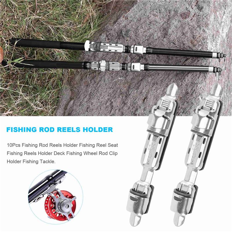 ABPF 10Pcs 낚싯대 릴 홀더 낚시 릴 시트 낚시 - Fishing Rod Holder 리뷰 및 가격