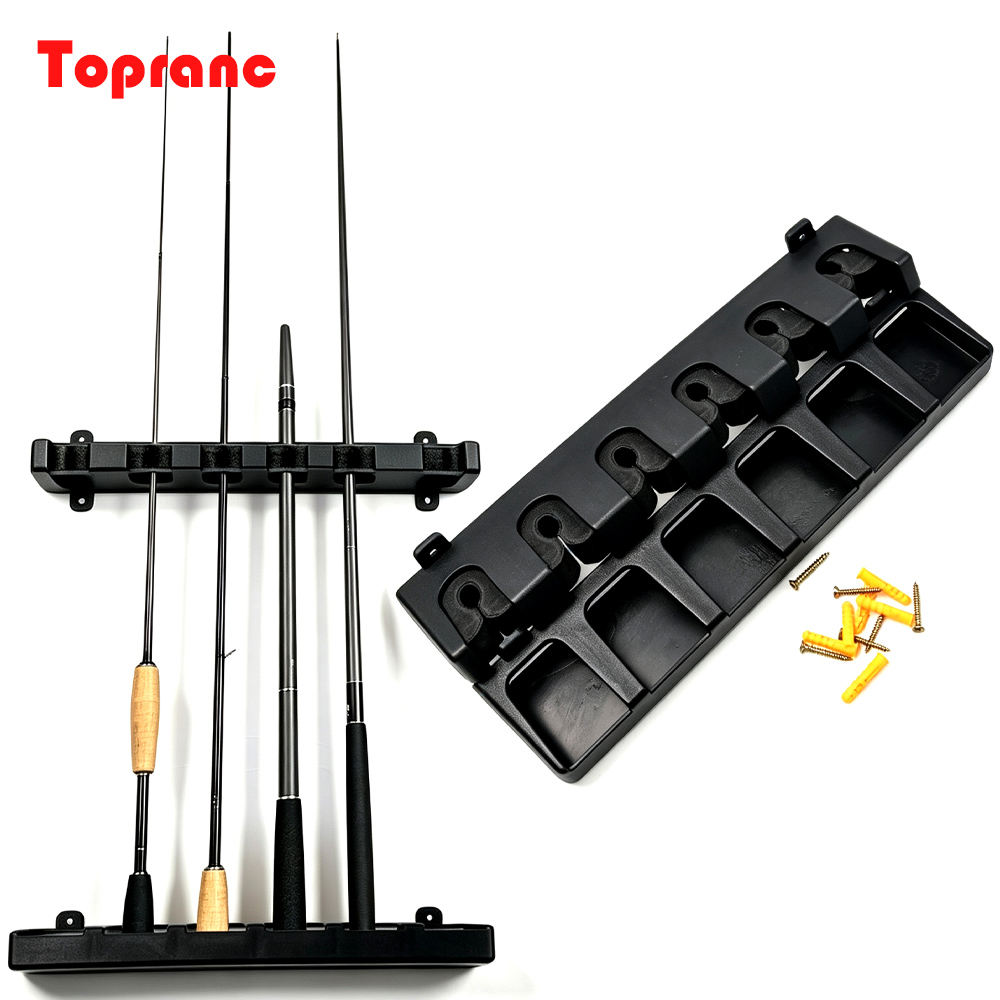 Topranc 수평형 벽걸이 낚싯대 거치대, 낚싯대 6 - Fishing Rod Rack 리뷰 및 가격