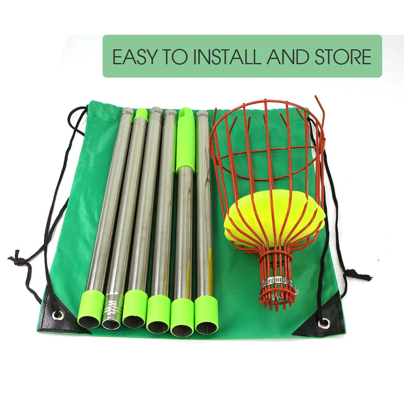 정원 농장 스테인리스 스틸 텔레스코픽 막대 과일 따기  - Fishing Rod Telescopic 리뷰 및 가격