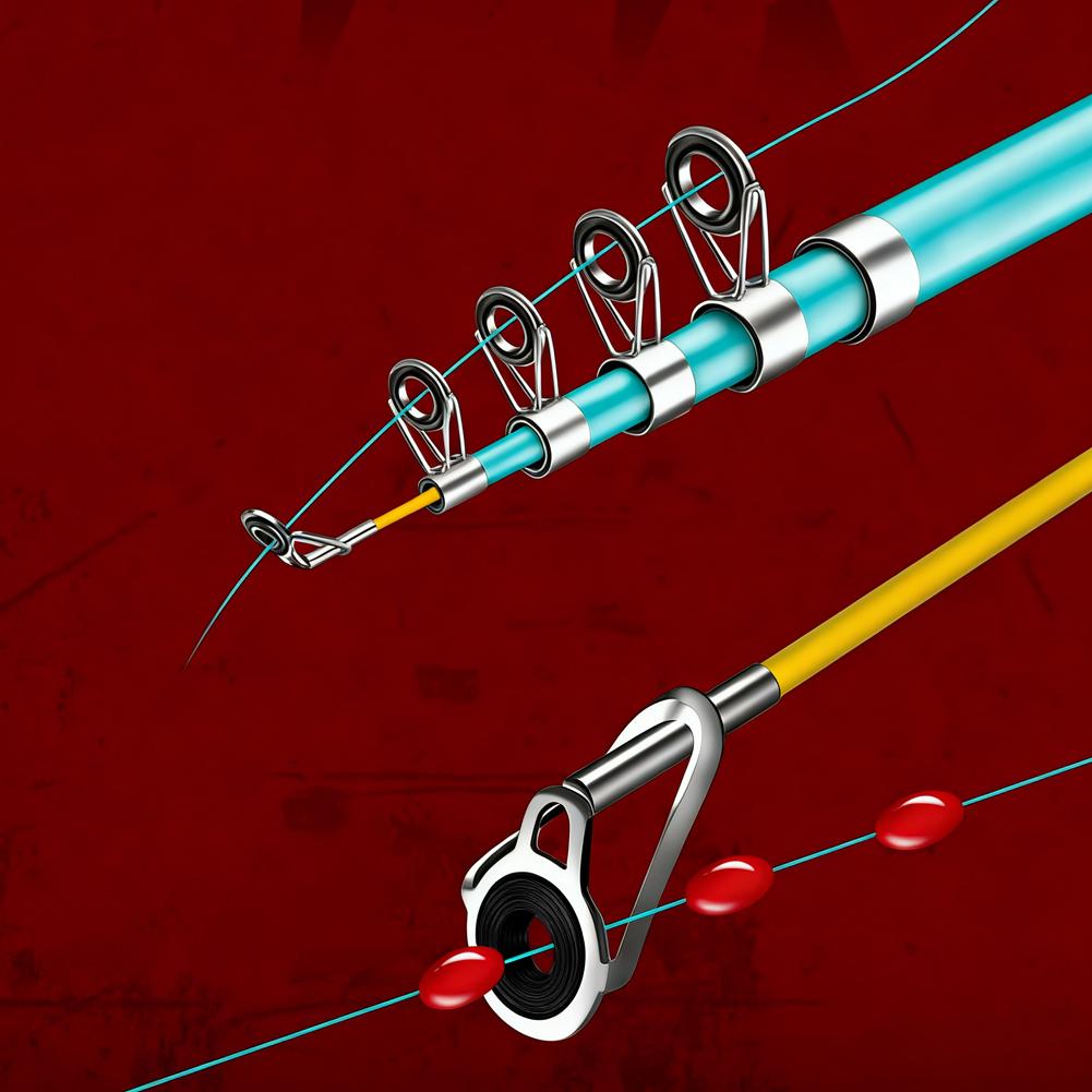 낚싯대 끝부분 수리 키트 10개 낚싯대 팁 교체 세트  - Fishing Rod Tip Replacement 리뷰 및 가격
