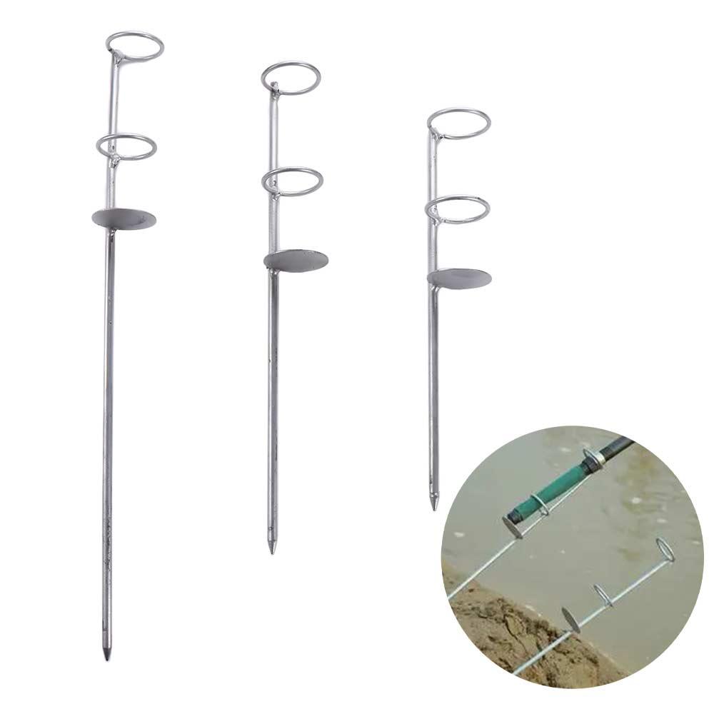 휴대용 낚싯대 홀더, 스테인레스 스틸 그라운드 스파이크 - Fishing Rod Travel 리뷰 및 가격