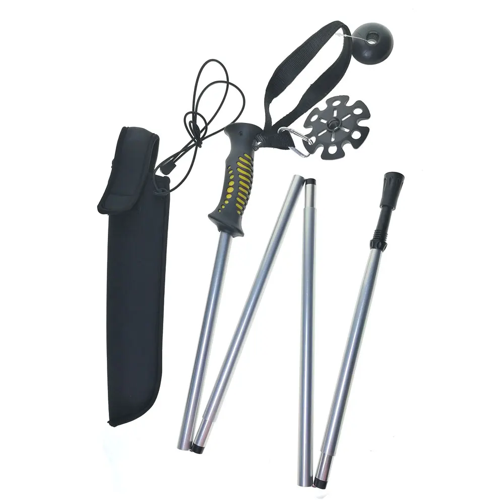 접이식 알루미늄 웨이딩 스태프 경량 플라이 낚시 스틱, - Fishing Rod Fly 리뷰 및 가격
