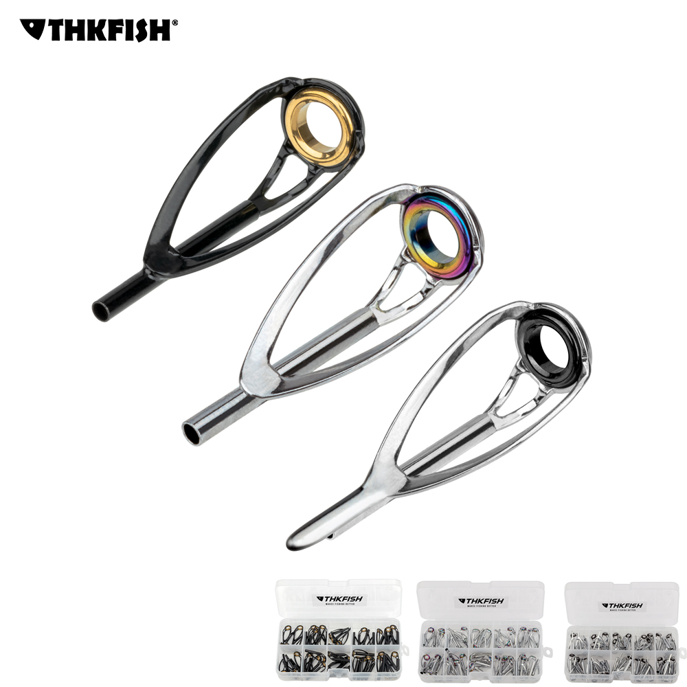 THKFISH 50pcs 낚싯대 탑 팁 수리 키트 스테 - Fishing Rod Tip Replacement 리뷰 및 가격
