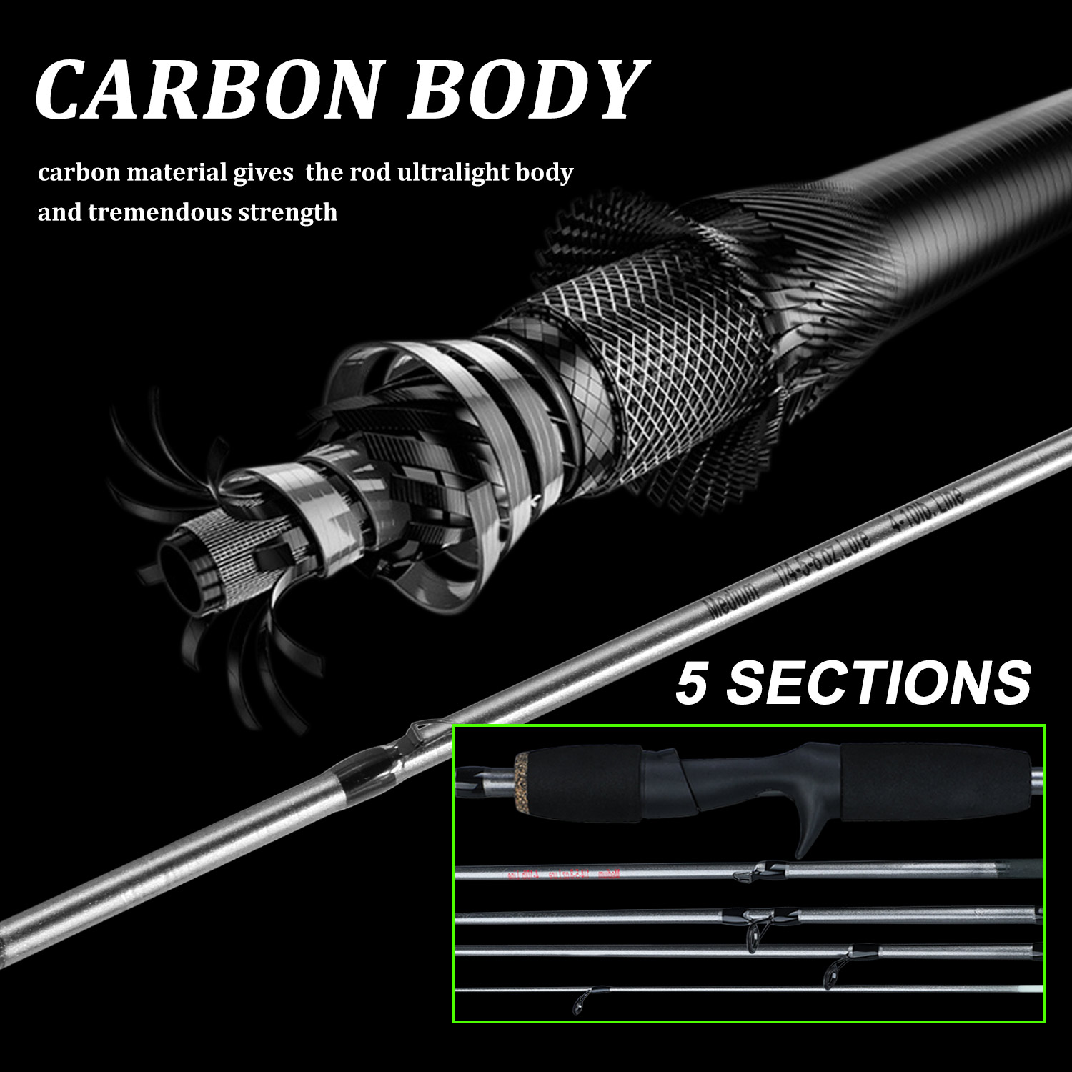 Sougayilang 낚싯대 콤보 1.7m 탄소 섬유  - Fishing Rod Carbon Fiber 리뷰 및 가격