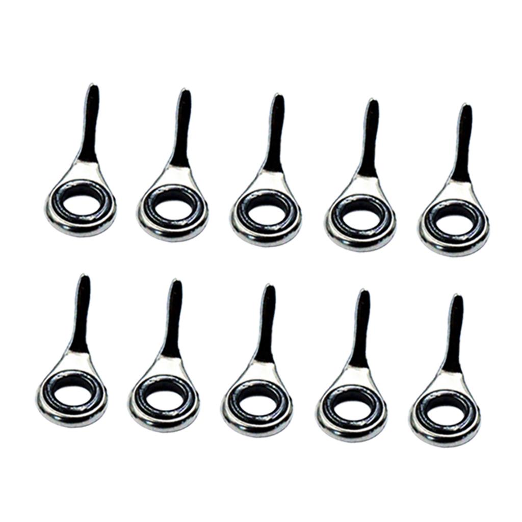 10개 세트 텔레스코픽 낚싯대 가이드 낚싯줄 가이드 아 - Fishing Rod Guide Replacement 리뷰 및 가격