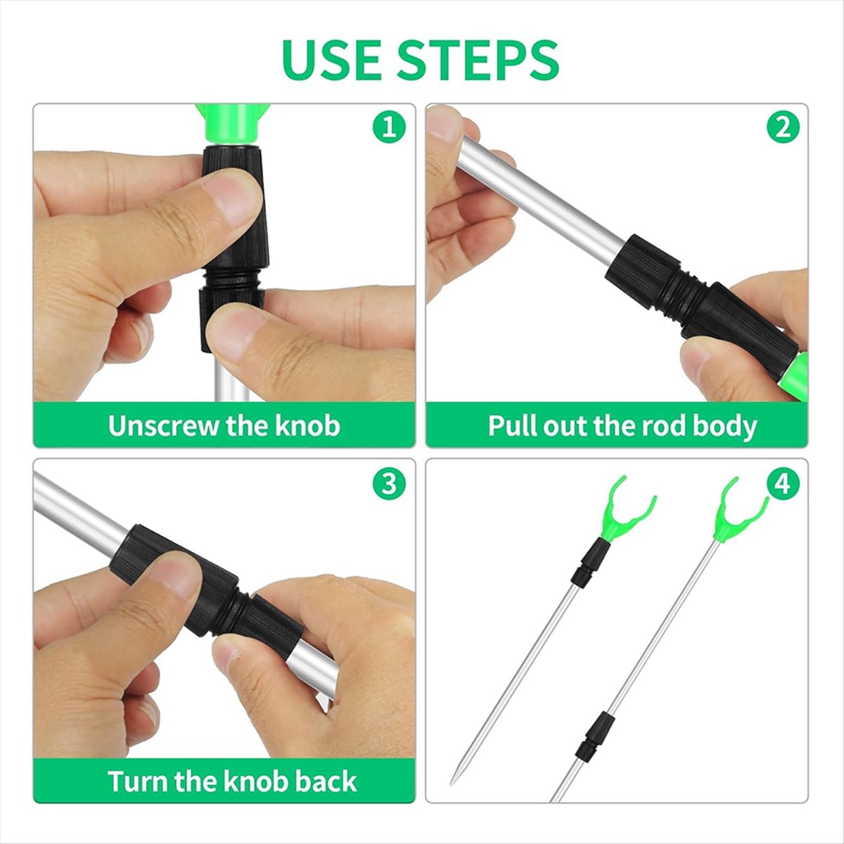 [대세일] 지상용 낚싯대 거치대, 확장형 텔레스코픽 낚 - Fishing Rod Telescopic 리뷰 및 가격