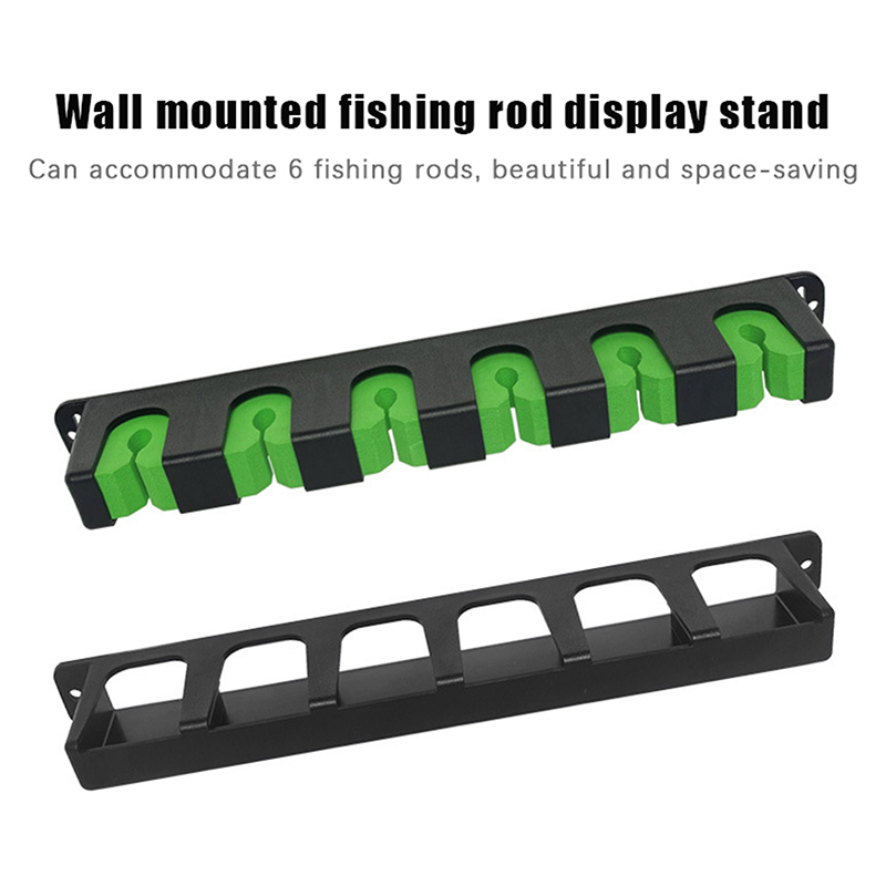 새로운 낚싯대 홀더 6개 낚싯대 거치대 수직형 벽걸이  - Fishing Rod Repair Kit 리뷰 및 가격