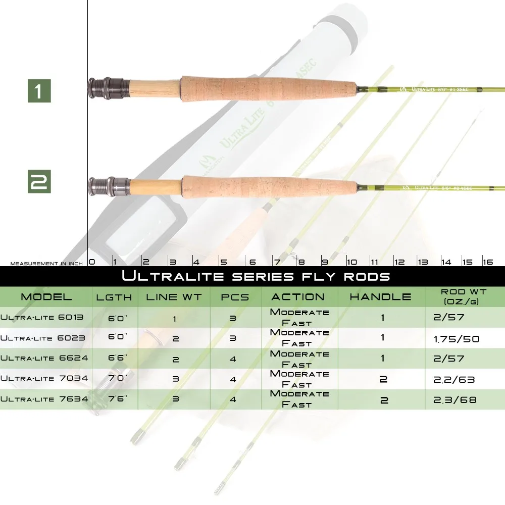 MAXIMUMCATCH Ultralite/V-light - Fishing Rod Fly 리뷰 및 가격