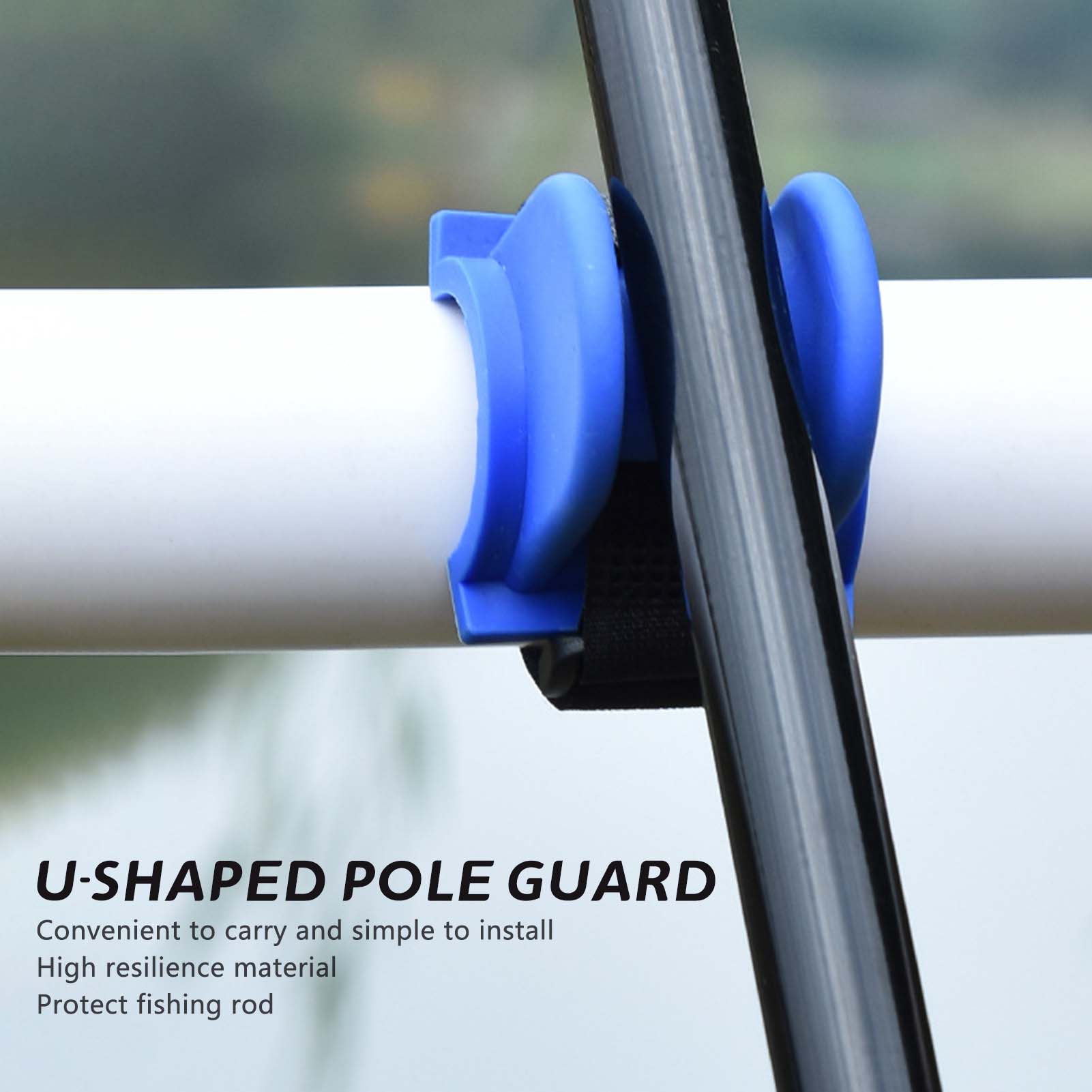 튼튼한 구조의 U자형 보트 낚싯대 홀더, 카약 해양 낚 - Fishing Rod Boat 리뷰 및 가격