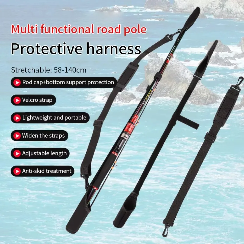 조절 가능한 낚싯대 보관 가방 휴대용 낚싯대 어깨 벨트 - Fishing Rod Combo 리뷰 및 가격