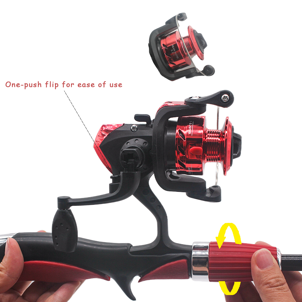 어린이 낚시대 세트 어린이를위한 낚싯대 스피닝 릴 미끼 - Fishing Rod Ice 리뷰 및 가격